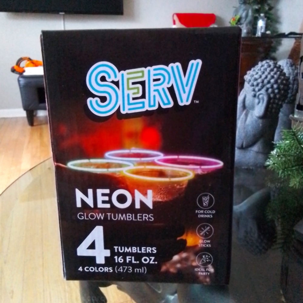 Neon Glow Tumblers